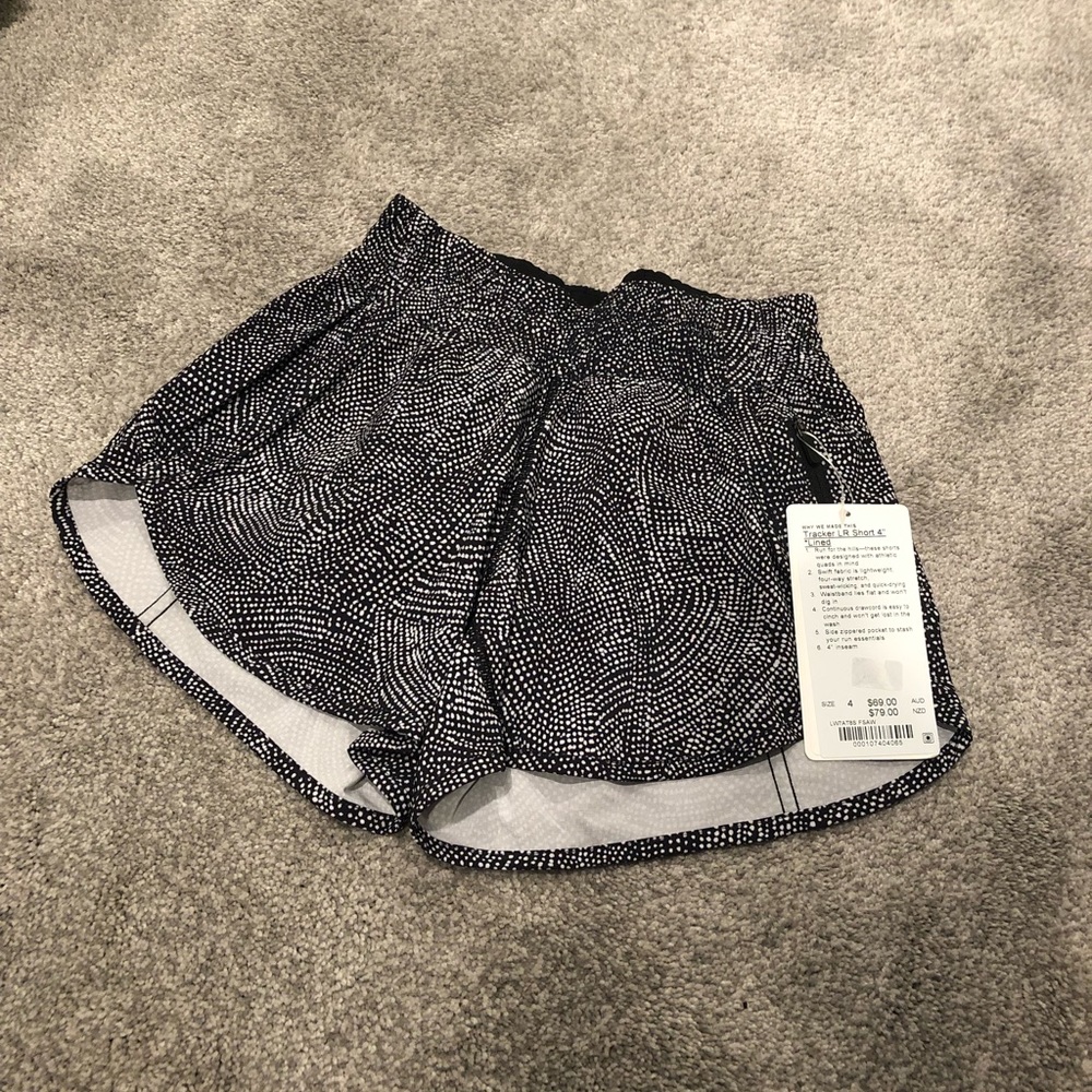 NWT Lululemon Tracker Shorts
